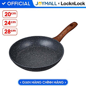Chảo Nhôm Chống Dính Lock&Lock Baum Marble 1 Tay Cầm LBU1283C (28cm)