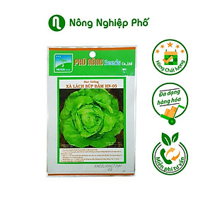 Hạt giống Xà lách búp đăm HN-05 Phú Nông - Gói 2gram