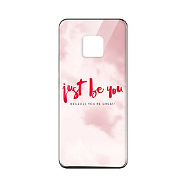 Ốp lưng Kính cường lực dành cho Huawei Mate 20 Pro JUST BE YOU - Hàng chính hãng