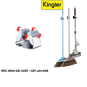 Mua Giá Inox Treo Chổi Và Cây Lau Nhà Gắn Tường  Gọn Gàng - Ngăn Nắp  Gắn Keo Siêu Chắc Không Khoan Đục. Kingler 4031