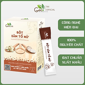 Bột sâm tố nữ nguyên chất Goce - 120g (12 gói x 10g)