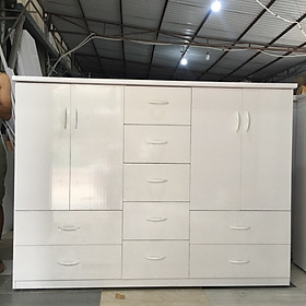 Mua Tủ 4 cánh 9 ngăn kéo cao cấp  V49