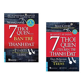 [ Thăng Long Books ] Combo 2 cuốn về 7 Thói Quên Của Bạn Trẻ Thành Đạt