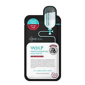 Mặt nạ Than hoạt tính Dưỡng Trắng Da Mediheal W.H.P White Hydrating Charcoal-Mineral Mask 25ml