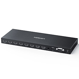 Mua 4K 60hz hdmi 2.0 Matrix 4 vào 4 ra vỏ sắt màu đen Ugreen 70436 CM289 Hàng Chính Hãng