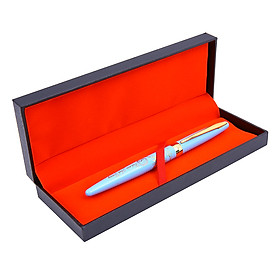 Bút Mài Ánh Dương 052 + (Ngòi Vàng 24) - Xanh Dương Nhạt