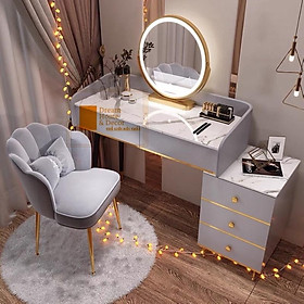 Mua Ghế sò trang điem có gối nơ siêu xinh   cute ( đủ màu)