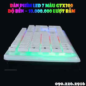 Mua Bàn Phím Máy Tính Chơi Game Tặng Chuột Và Lót GTX300 Giả Cơ
