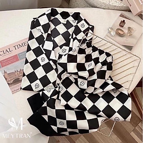 Bộ Lụa Mặc Nhà ️Đồ Ngủ Pijama Lụa Cao Cấp Siêu Mát Mềm Mịn - ELSA