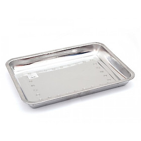Mua Khay inox sâu chữ nhật  Ánh Dương AD1414 27cm x 36cm x 5cm