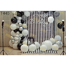 Thảm vải chụp ảnh / Thảm vải treo tường / Tranh vải decor tiệc sinh nhật (mã T445)