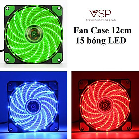 Quạt thông gió Fan Case LED 15 Bóng-Box -12cm