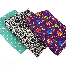 Drap giường Chống Thấm hình họa tiết hoa văn vui nhộn kích thước 1m6x2m