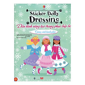 Dán Hình Sáng Tạo Trang Phục Búp Bê - Giáng Sinh Hạnh Phúc (Tái Bản)