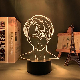 Mua Đèn Ngủ Hình Nhân Vật Yuri On Ice 3d Đèn Led 16 mà