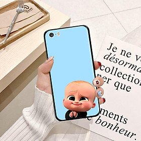 Ốp lưng điện thoại iPhone 5 viền silicon dẻo TPU  hình Baby Groot Mẫu 4
