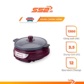 Mua Nồi Lẩu Điện Sunhouse 3.5 lít SH535L - Hàng Chính Hãng