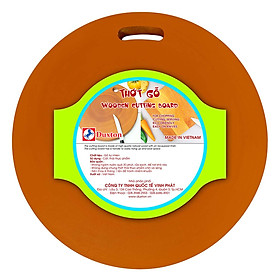 Mua Thớt gỗ xà cừ tròn Duxton DG-TXCT2428 24x24x2.8cm