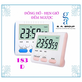 ĐỒNG HỒ HẸN GIỜ , ĐẾM NGƯỢC 183D - MÀN HÌNH LCD LỚN