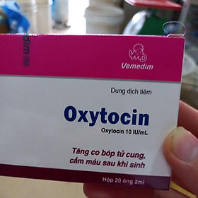 vemedim oxytocin combo giá sĩ 1 hộp 20 ống