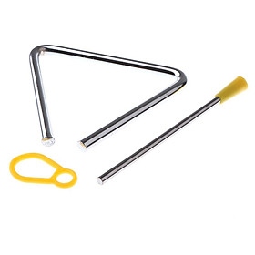 Musical Triangle & Beater for Kids Preschool Educational Toys 4inch