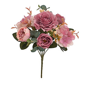 Artificial Peony Flowers Bouquet for Wedding