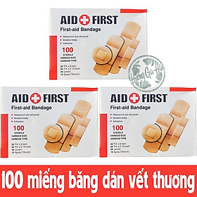 Hộp 100 Miếng Băng Dán Vết Thương URGO