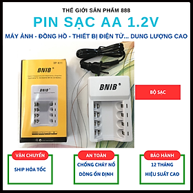 Mua Pin sạc AA 1.2V cao cấp dung lượng cao hàng chính hãng cho điều khiển  máy đo huyết áp  thiết bị điện tử....- Chính hãng