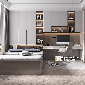 Mua Bàn Học Liền Giường Ngủ Giá Rẻ GNBH05