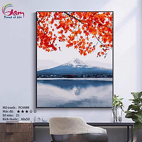 Mua Tranh sơn dầu số hoá tự tô màu Gam PC4488 40x50cm căng sẵn khung