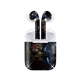 Mua Miếng dán skin chống bẩn cho tai nghe AirPods in hình siêu anh hùng AVG - 0x10168 (bản không dây 1 và 2)
