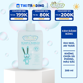 Sữa tắm bong bóng tự nhiên cho bé Jack N' Jill - Màu xanh 300ml (Từ 6 tháng)