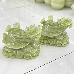 Mua Long Quy Đá Ngọc Hoàng Long Nguyên Khối - Dài 10cm 12cm 15cm