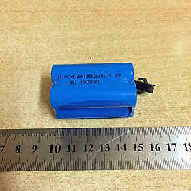 Mua Pin sạc 4.8V dung lượng 1400mAh xếp vuông Jack SM càng cua đen