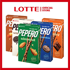 SỈ LẺ Combo 5 hộp Bánh que Lotte Pepero Mix vị ngẫu nhiên