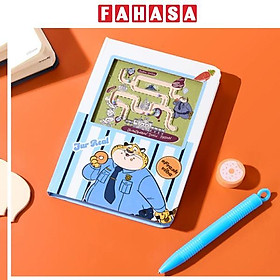 Sổ Ghi Chú Mê Cung Zootopia - 128 Trang - Ume A75375-3 - Clawhauser