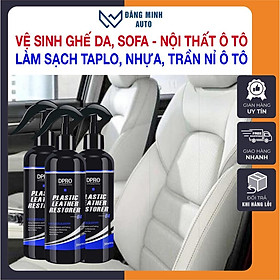 Vệ sinh nội thất ô tô xịt nội thất làm sạch ghế da xe hơi, vệ sinh sofa làm sạch sofa DPRO ST26