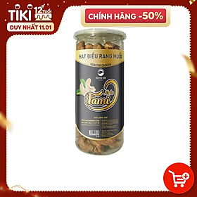 Hạt Điều Rang Muối Vỏ Lụa Fami (500g)