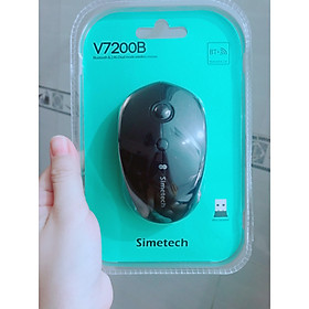 CHUỘT BLUETOOTH CHỐNG ỒN SIMETECH V7200B