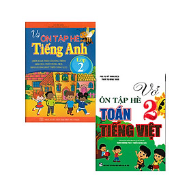 Combo Vở Ôn Tập Hè Lớp 2 - Theo Chương Trình Giáo Dục Phổ Thông Mới (Bộ 2 Cuốn) _HA