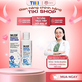 Gel rửa mặt cân bằng hệ vi sinh Skleer Prebiotic Face Wash 150ml