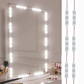 Hình ảnh Dây Đèn LED Trí Gương Bàn Trang Điểm 15 Bóng Dài 5 Chế Độ Sáng, Chống Nước