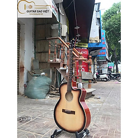 Mua Đàn Guitar Acoustic mặt gỗ thông có ty chỉnh cần SC-01R