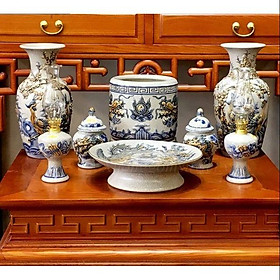 Mua Bộ đồ thờ gia tiên men rạn_MS002