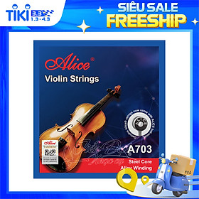 Dây Đàn Violin Alice A703, Chất lượng tốt - Hàng Chính Hãng