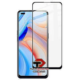 Tấm dán kính cường lực full dành cho OPPO Reno4 tràn màn hình