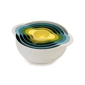 Mua Bộ 6 tô sơ chế thực phẩm xếp chồng tiện lợi Joseph Joseph Duo (Opal) - 006230