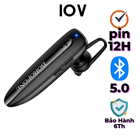 Mua  PIN 12H Tai Nghe Bluetooth nhét tai có mic  NGHE GỌI 12TIẾNG  BOROFONE BC33 Basic phiên bản 5.0 cao cấp  pin khủng  nghe nhạc  đàm thoại liên tục
