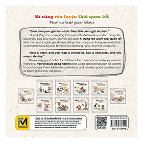 Sách Rèn Luyện Thói Quen Tốt 2-6 Tuổi: Đừng Lười Biếng Vậy, Én Xinh (Song Ngữ)