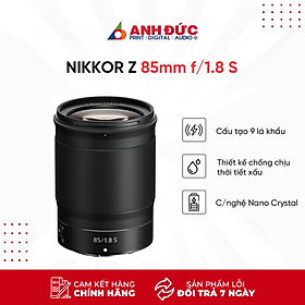 Mua Ống Kính Nikkor Z 85mm f/1.8 S - Hàng Chính Hãng VIC